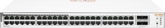 ARUBA 48port 370w 24port PoE Instant On 1830-48G JL815A GIGABIT 4X SFP Yönetilebilir Switch RackMount