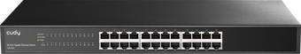 CUDY 24port GS1024 Gigabit Yönetilemez Metal Kasa Switch