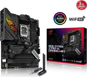 ASUS ROG STRIX Z790-H GAMING WIFI-6E DDR5 HDMI-DP PCIE 5.0 1700p ATX