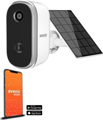 AVENIR 1080P AV-S270 Solar Kamera (WIFI Destekli)