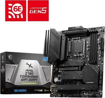 MSI MAG Z790 TOMAHAWK WIFI DDR5 HDMI-DP PCIE 5.0 1700p ATX