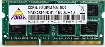 NEOFORZA 4GB DDR3 1600MHZ CL11 PC RAM VALUE NMUD340C81-1600DA10