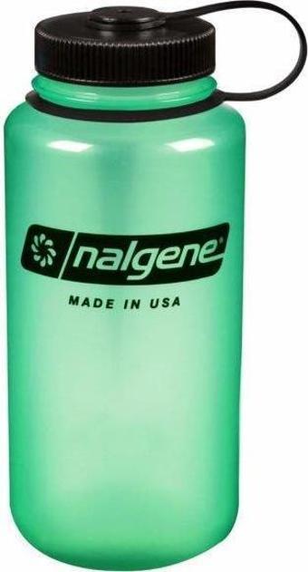 Nalgene 32oz WM Green Glow / Black Cap Tritan Suluk