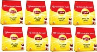 Lipton Yellow Label Demlik Siyah Poşet Çay 150 Adet 8 Paket