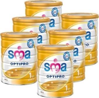 SMA Optipro 1 No Bebek Sütü 800 Gr X 6 Adet