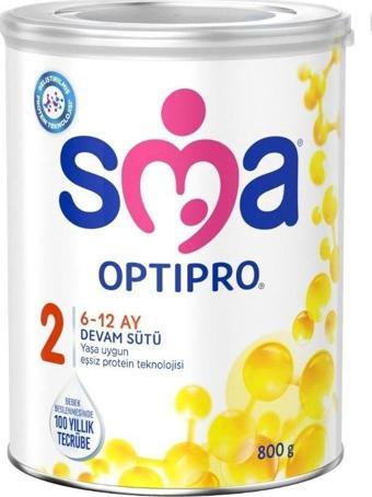 Sma Optipro 2 No 800g 6-12 Ay Bebek Devam Sütü