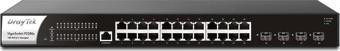 DRAYTEK 24port 400W FULL PoE VigorSwitch P2280x GIGABIT 4X-10GbE SFP+ Yönetilebilir Switch