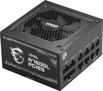 MSI 750W 80+ GOLD A750GL 12cm Fanlı PCIe5.0 Tam Modüler Power Supply