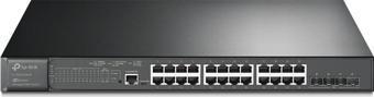 TP-LINK TL-SG3428XMP 24PORT GIGABIT 4PORT 10GBE YÖNETİLEBİLİR 384W POE SWITCH