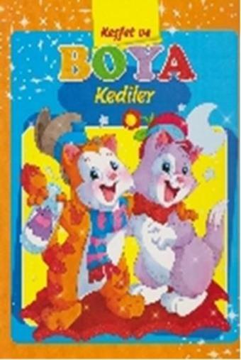 Keşfet ve Boya Kediler - Parıltı Yayınları