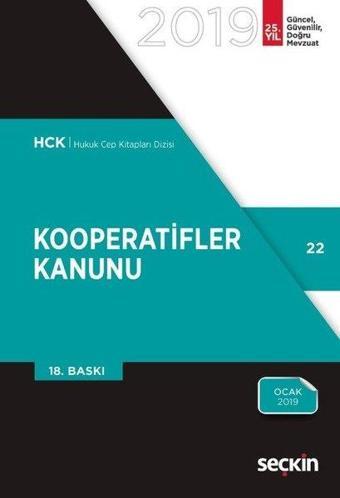 Kooperatifler Kanunu 2019 - Remzi Özmen - Seçkin Yayıncılık