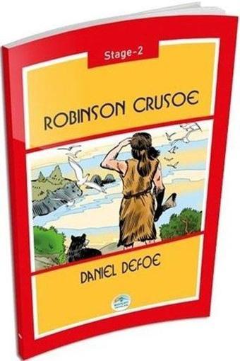 Robinson Crusoe Stage 2 - Daniel Defoe - Mavi Çatı Yayınları
