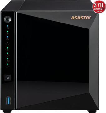 ASUSTOR AS3304T REALTEK QC 2 GB RAM- 4-diskli Nas Server (Disksiz)