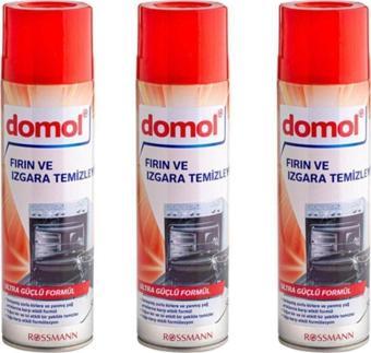 Domol Fırın ve Izgara Temizleyici Köpük 500 ml. 3 Adet