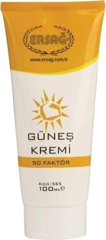 Ersağ Güneş Kremi 50 Faktör 100 ml 565-22