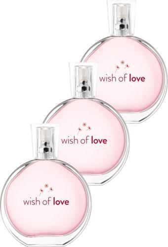 AVON Wish Of Love Kadın Parfüm Edt 50 ml 3'lü Set 5050000103381