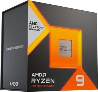 AMD RYZEN 9 7900X3D 140MB 12çekirdekli VGA YOK AM4 120w Kutulu+Fansız