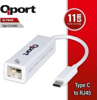 QPORT Q-TR45 Gigabit 1port Type-C Ethernet