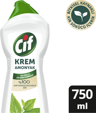 Cif Krem Amonyak 750 Ml