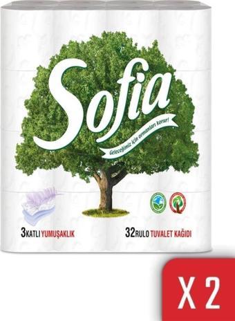 Sofia Ecording Tuvalet Kağıdı 32'li 2'li Paket