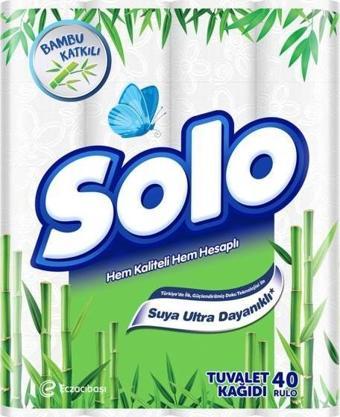 Solo Bambu Katkılı 40lı Tuvalet Kağıdı 