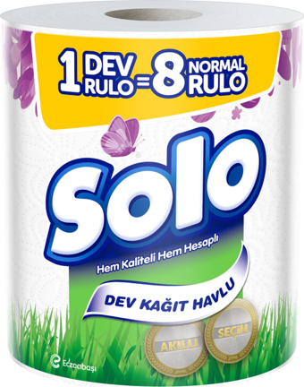 Solo Dev Rulo Kağıt Havlu Tekli Akıllı Seçim 0013