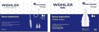 WOHLER BABY NAZAL BURUN ASPİRATÖRÜ MAKİNA  YEDEK UÇ 1 KUTU