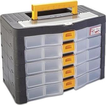 Asrın Asr-2071 5 Li Monoblok Organizer Çekmece (19x39x26 cm)