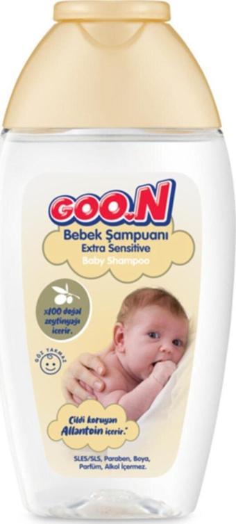 Goo.n Ekstra Hassas Bebek Saç ve Vücut Şampuanı - 200 ML