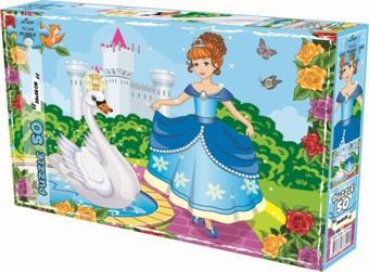 Utku Oyuncak Kuğulu Prenses 50 Parça Puzzle