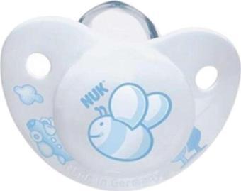 Nuk Baby Blue Silikon Uyku Emziği No:2