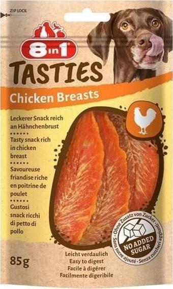 8in1 Tasties Chicken Breast Tavuk Göğsü Köpek Ödül 