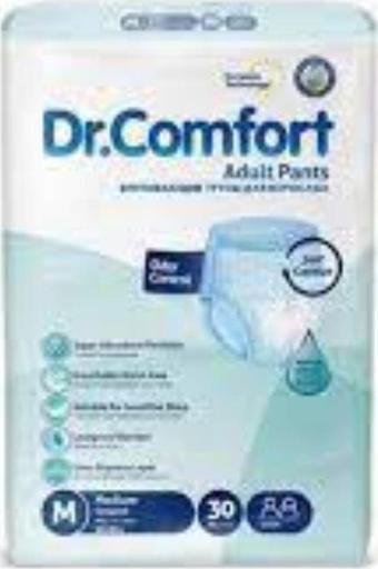 DR. COMFORT EMİCİ KÜLOT BEZ MEDİUM 30'LU