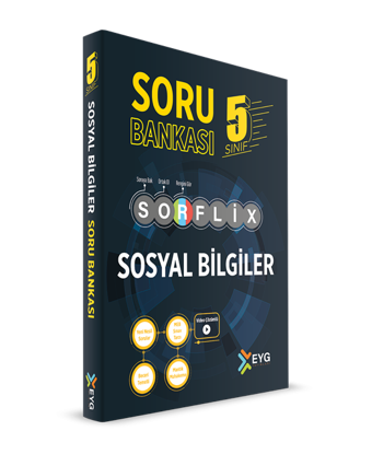 Eyg Yayınları 5. Sınıf Sosyal Bilgiler Sorflix Soru Bankası - Eyg Yayınları