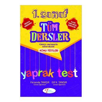 Tanışır Yayınları 1. Sınıf Tüm Dersler Yaprak Test - Tanışır Yayınları