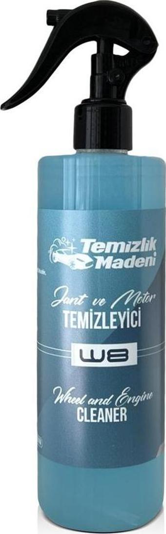 Temizlik Madeni Jant Ve Motor Temizleyici W8 - 400 ml