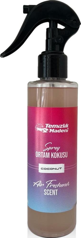 Temizlik Madeni Sprey Ortam Kokusu Coconut (Hindistan Cevizi ) - 200 ML