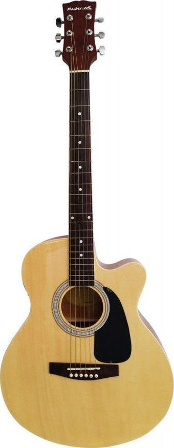 MASTERWORK MWA-4000CE NL ELEKTRO AKUSTİK GİTAR NATUREL