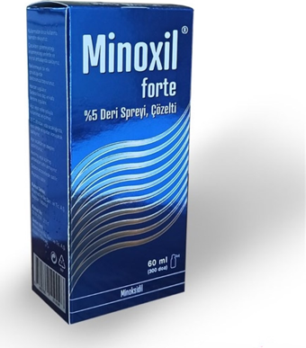 Minoxil Forte %5 Deri (Saç) Spreyi 60 ml