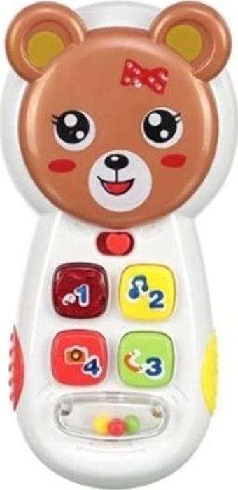 Zeytoys ZEY2023 Müzikli Telefon,Oyuncak Müzikli Işıklı Aynalı Telefon