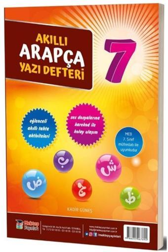 Mektep Yayınları 7. Sınıf Akıllı Arapça Yazı Defteri - Kadir Güneş 9786055067694 - Mektep