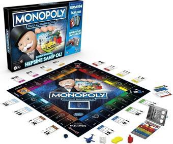 Hasbro Monopoly Ödüllü Bankacılık E8978 Kutu Oyunu