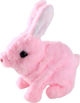 Aya Toys Pilli Peluş Tavşan 40098, Hareketli Sesli Peluş Tavşan