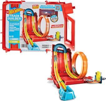 Hot Wheels Track Builder Benzin Bidonu Akrobasi Seti Hdx78