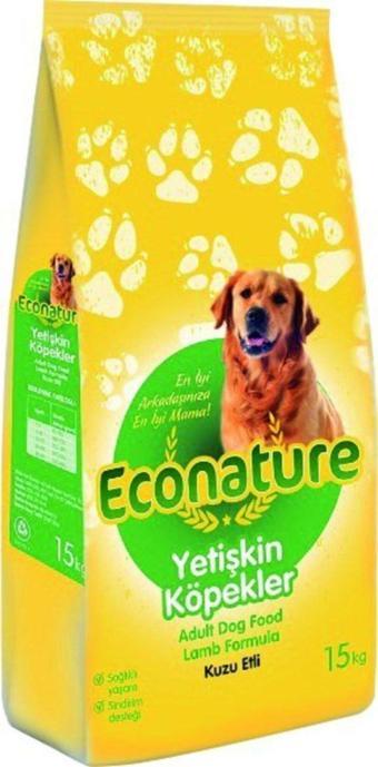 Econature Kuzu Etli 15 kg Yetişkin Köpek Maması