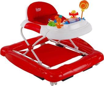 BabyHope 212 Royal Yürüteç Sarı - Müzikli Oyuncaklı Lüks Yürüteç  Örümcek