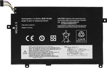 Lenovo ile Uyumlu ThinkPad SB10K97568  Batarya Pil