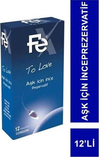 FE TO LOVE AŞK İÇİN İNCE 12 ADET