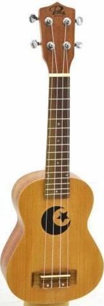 PUKA SOPRANO PK-9 UKULELE AYYILDIZ DESENLİ MAUN