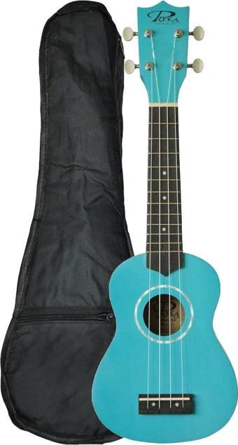 PUKA UK-21BL SOPRANO UKULELE MAVİ KILIF HEDİYE